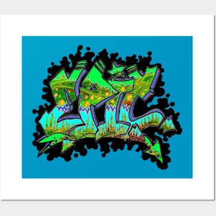 Epic Urban graffiti street 4 by LowEndGraphics Posters and Art